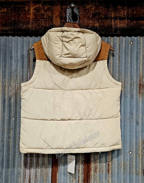 Ariat Frontier Puffer Vest in Oyster Grey #6390