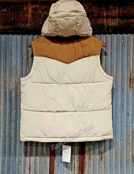 Ariat Frontier Puffer Vest in Oyster Grey #6390