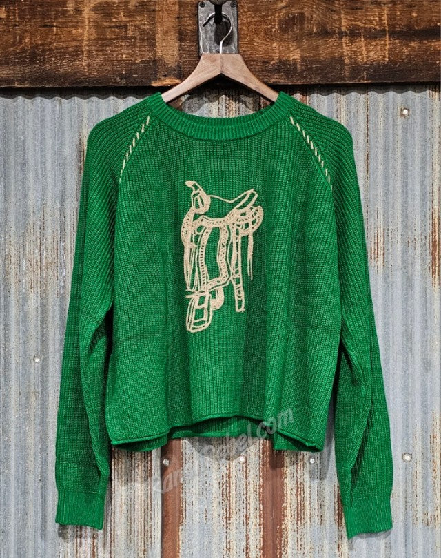 Saddle Sweater #6396