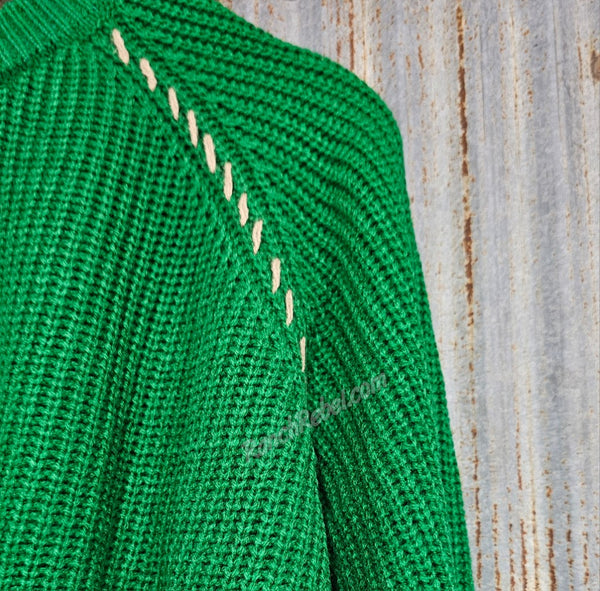 Saddle Sweater #6396