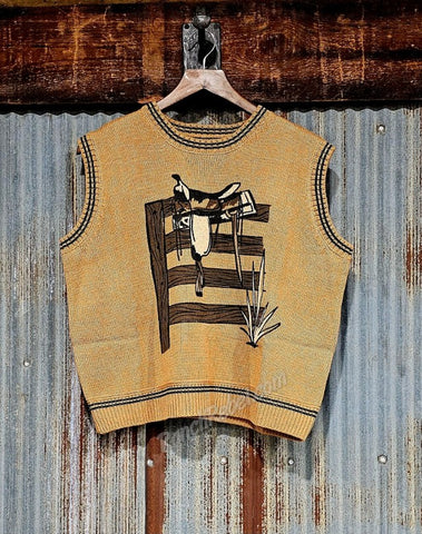 Saddle Sweater Vest #6398