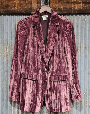Ariat Aura Velvet Blazer in Port Royale #6417