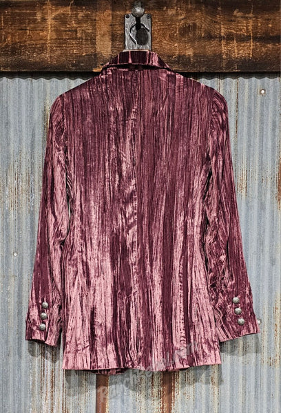 Ariat Aura Velvet Blazer in Port Royale #6417