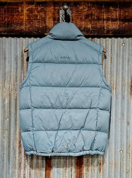 Ariat Ultra Puff Down Vest in Steel Sage #6471