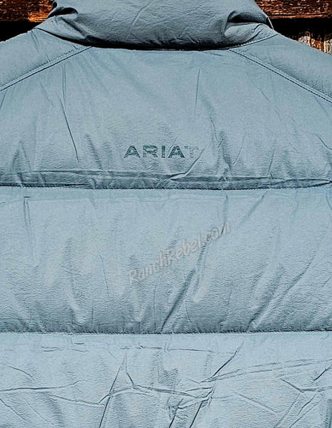 Ariat Ultra Puff Down Vest in Steel Sage #6471