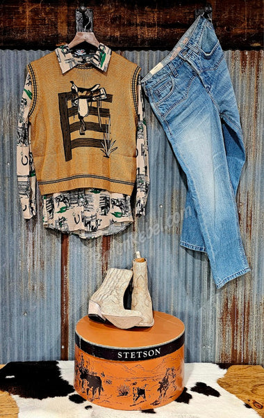 Greener Pastures Pearl Snap #6397