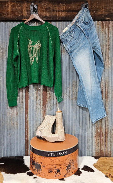 Saddle Sweater #6396