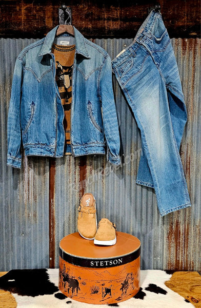 Ariat Cheyenne Denim Bomber Jacket #6314