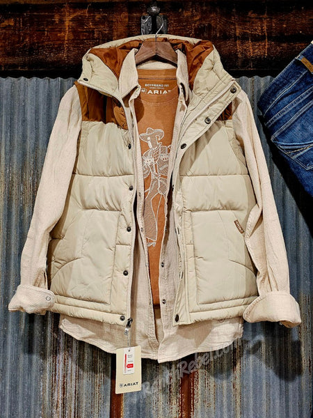 Ariat Papyrus Corduroy Pearl Snap #6401