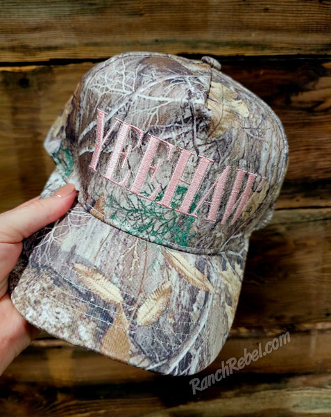 Camo YeeHaw Cap #6404