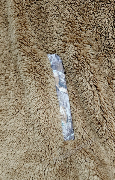 Camo Sherpa Pullover #6406