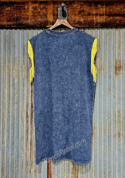 Rodeo Cowboy Tee Shirt Dress #6426