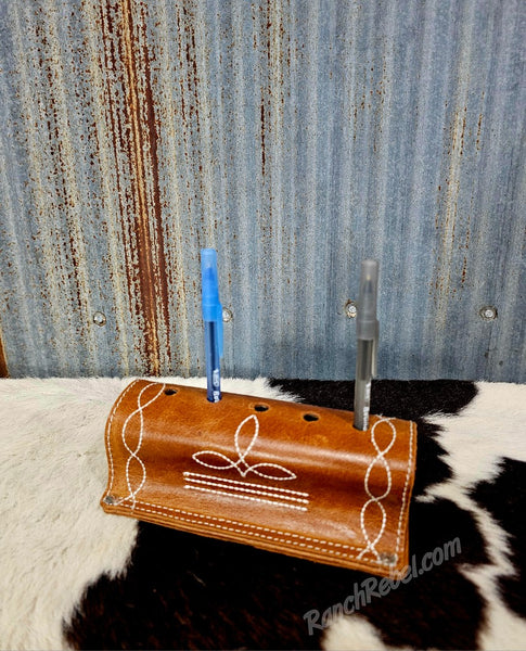 Leather Pencil Holder #6431