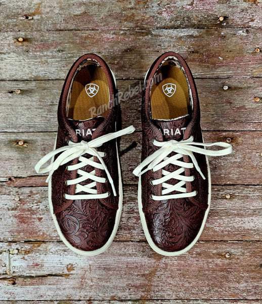 Ariat Skylar Brown Floral Emboss #6437