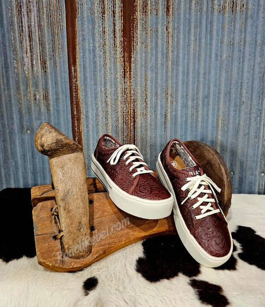 Ariat Skylar Brown Floral Emboss #6437