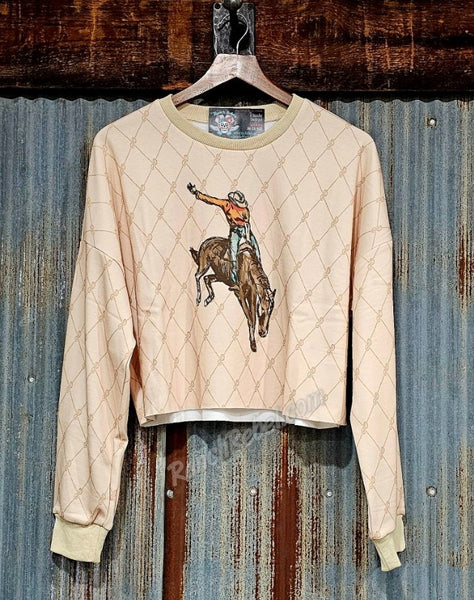 Bareback Jack Crop Sweatshirt #6441