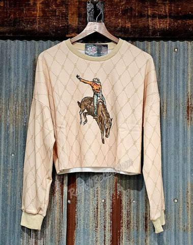 Bareback Jack Crop Sweatshirt #6441