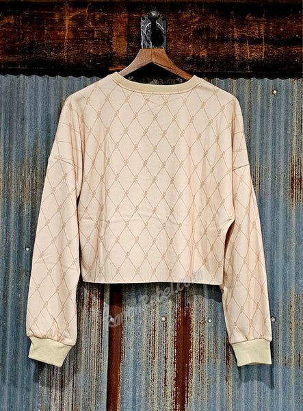 Bareback Jack Crop Sweatshirt #6441