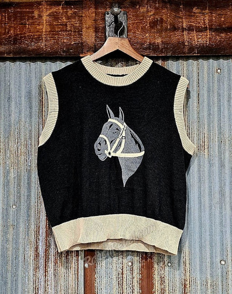 Hold Your Horses Sweater Vest #6451