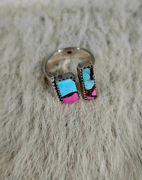 Cotton Candy Adjustable Ring #6456
