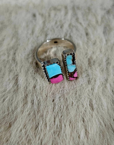 Cotton Candy Adjustable Ring #6456