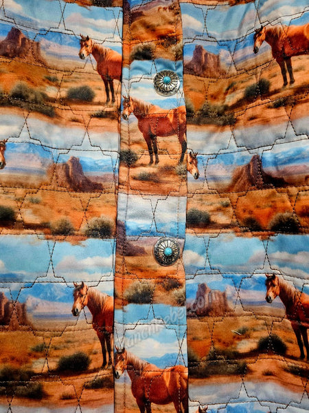 Quilted Horse Jacket #6465