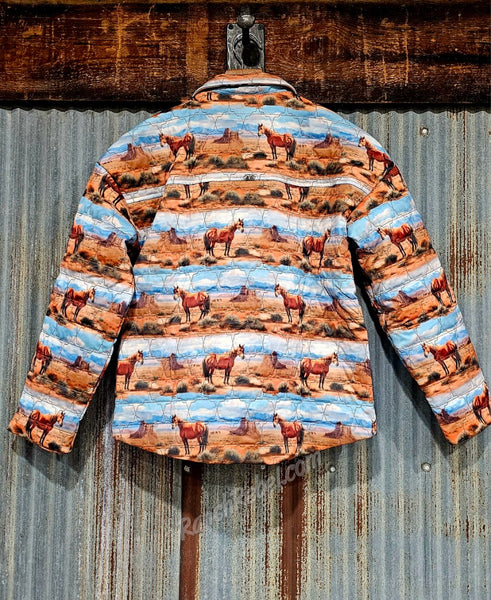 Quilted Horse Jacket #6465