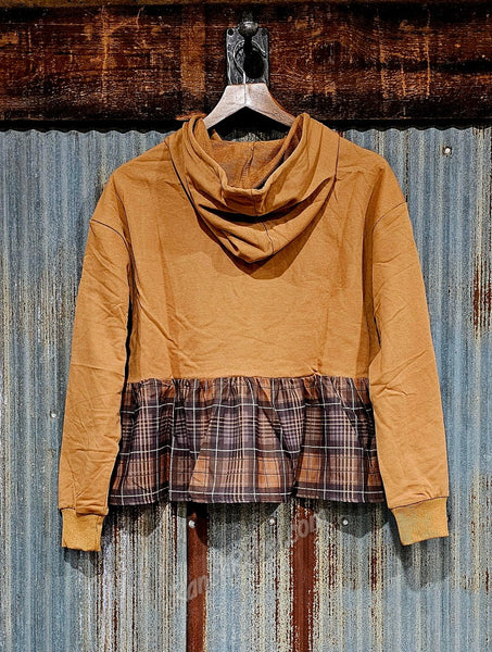 Angus Plaid Hoodie #6466