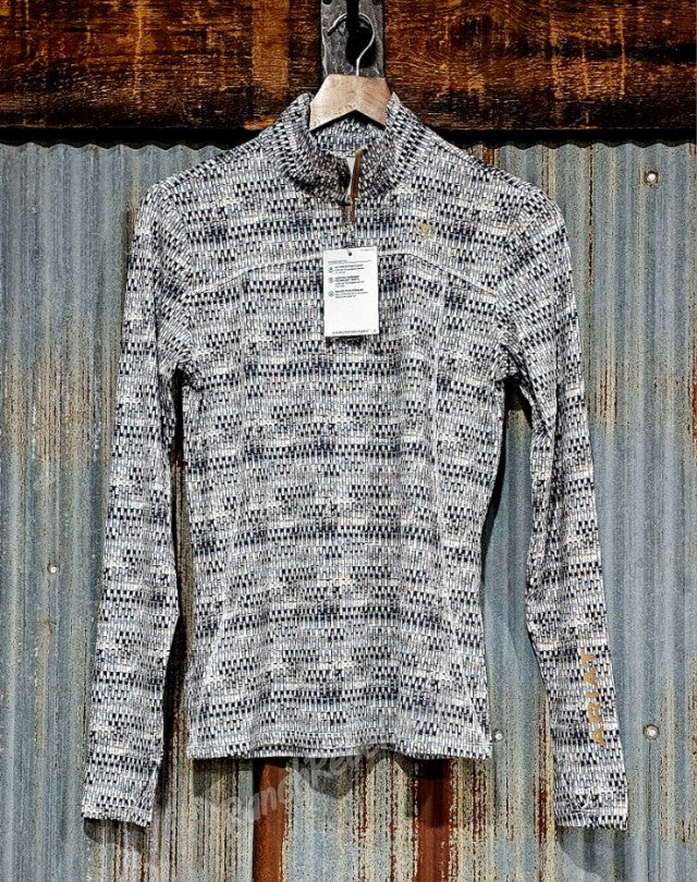 Ariat Lowell 1/4 Zip Baselayer in Autumn Batik #6472