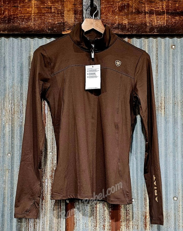 Ariat Lowell 1/4 Zip Baselayer in Java #6473