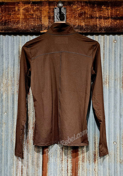 Ariat Lowell 1/4 Zip Baselayer in Java #6473