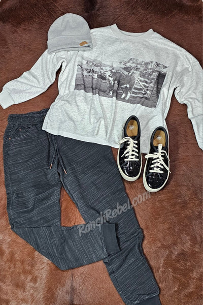 Kimes Ranch Joanie Jogger in Black #6369