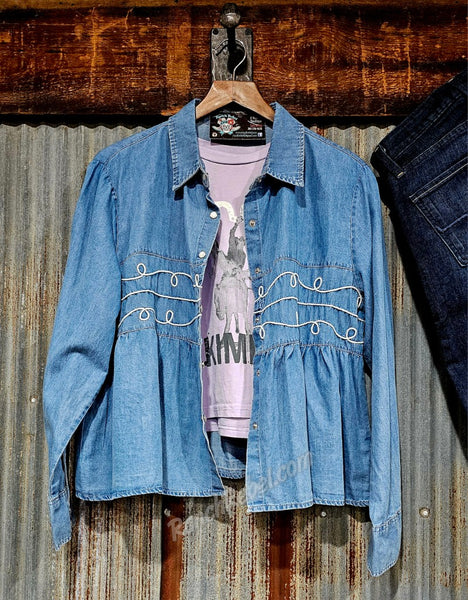 Kimes Ranch Bucks Crop Tee #6453