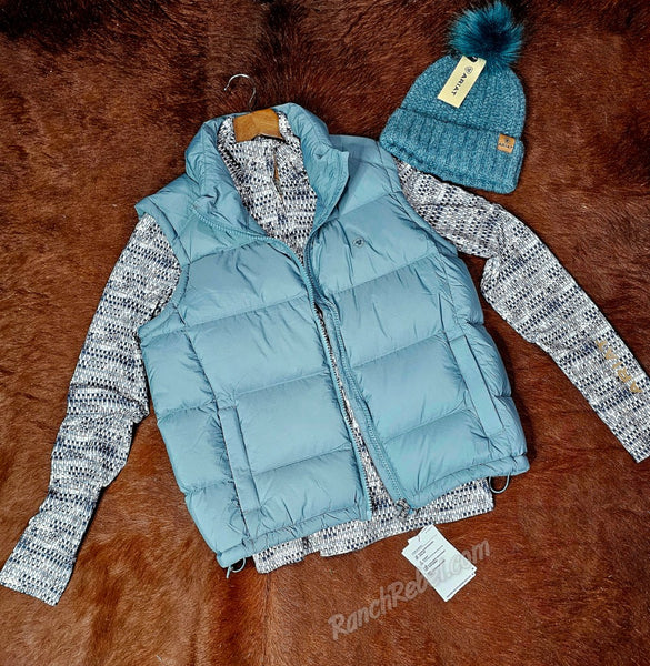 Ariat Lowell 1/4 Zip Baselayer in Autumn Batik #6472