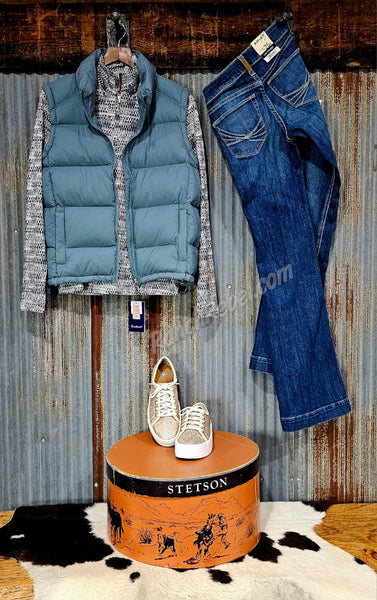 Ariat Lowell 1/4 Zip Baselayer in Autumn Batik #6472