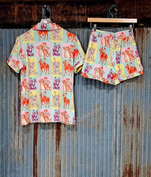 Cowgirl PJ Set #6504