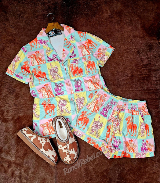 Cowgirl PJ Set #6504