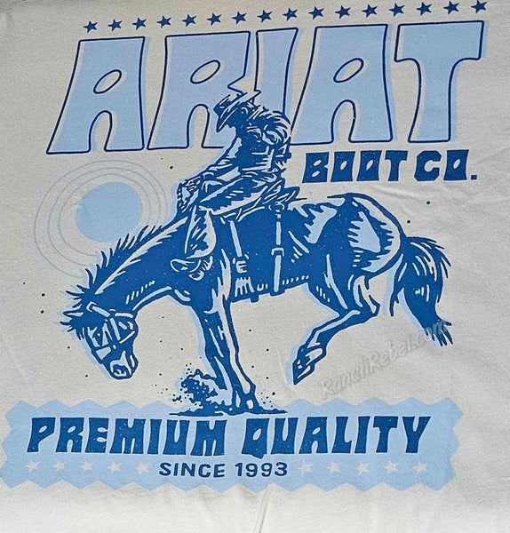 Ariat Retro Block Poster Tee #6493