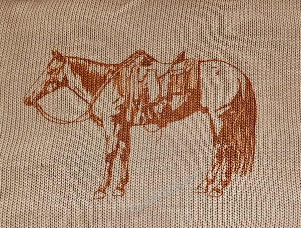 The Ranch Horse Sweater Vest #6521