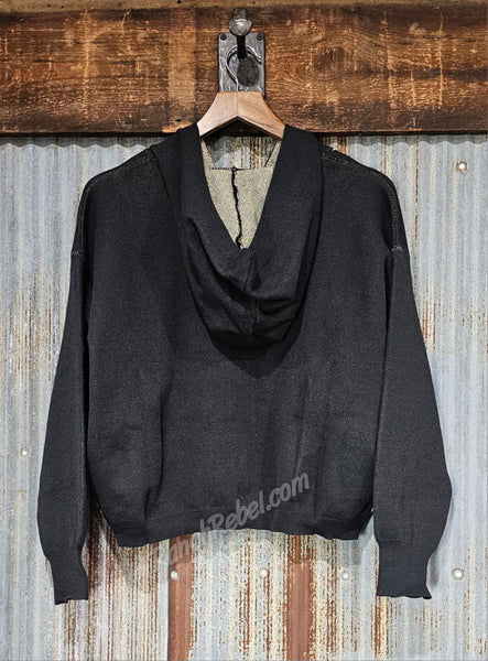 Ranch Horse Hooded Sweater Cardi #6514