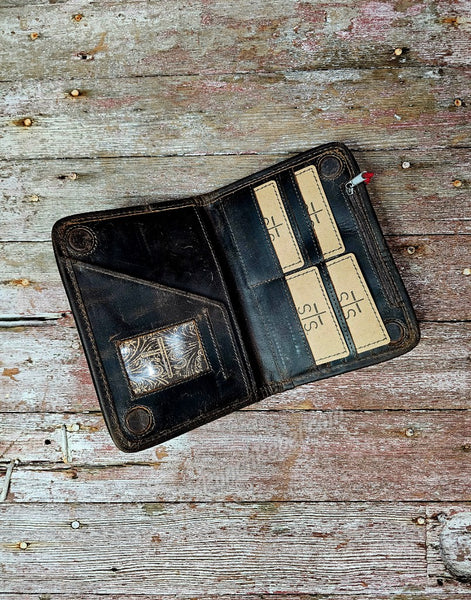 STS Guadalupe Serape Magnetic Wallet #6479