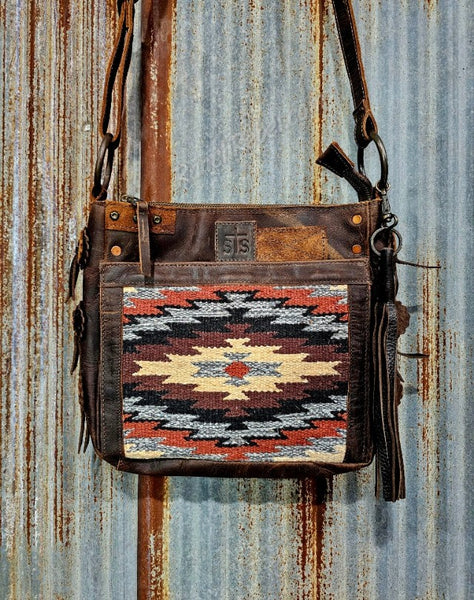 STS Guadalupe Serape Olivia Crossbody Bag #6478