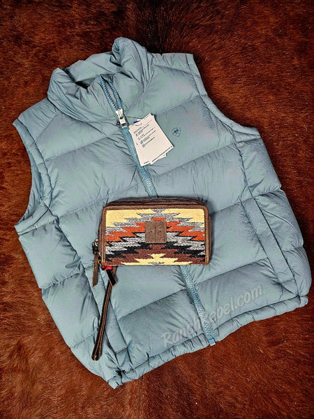 Ariat Ultra Puff Down Vest in Steel Sage #6471