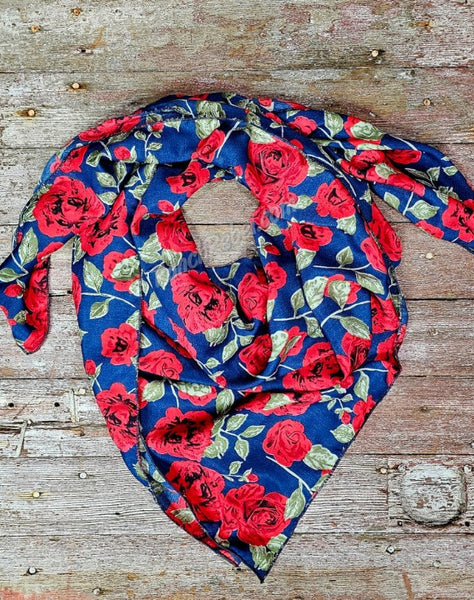 Rodeo Rose Wild Rag #6499