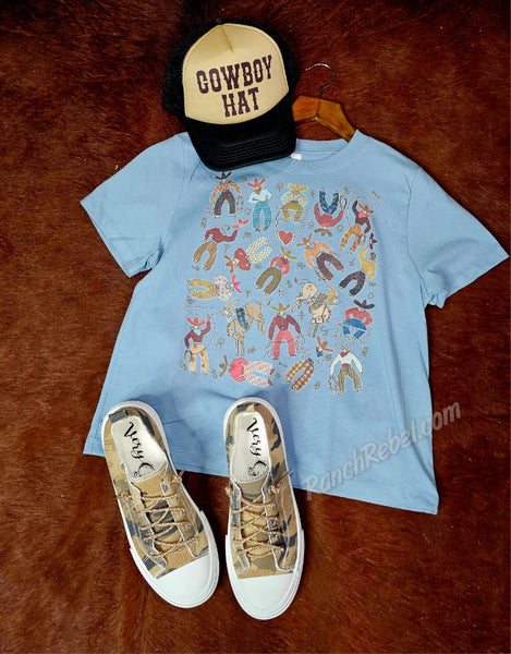 Way Out West Boxy Tee #6487