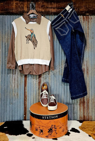 Bareback Jack Sweater Vest #6484