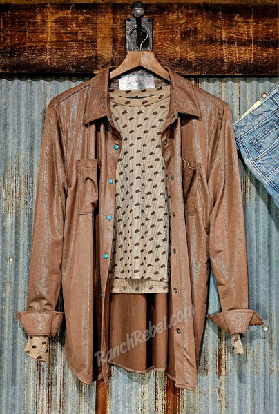 Cowboy Hat Long Sleeve Top #6513