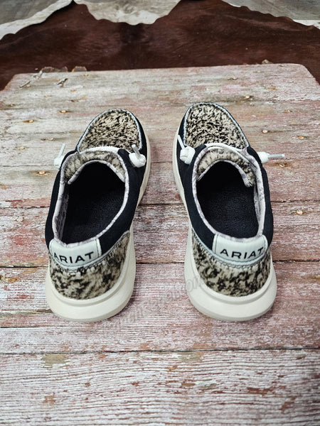 Ariat Hilo Black Suede Brindle #6520