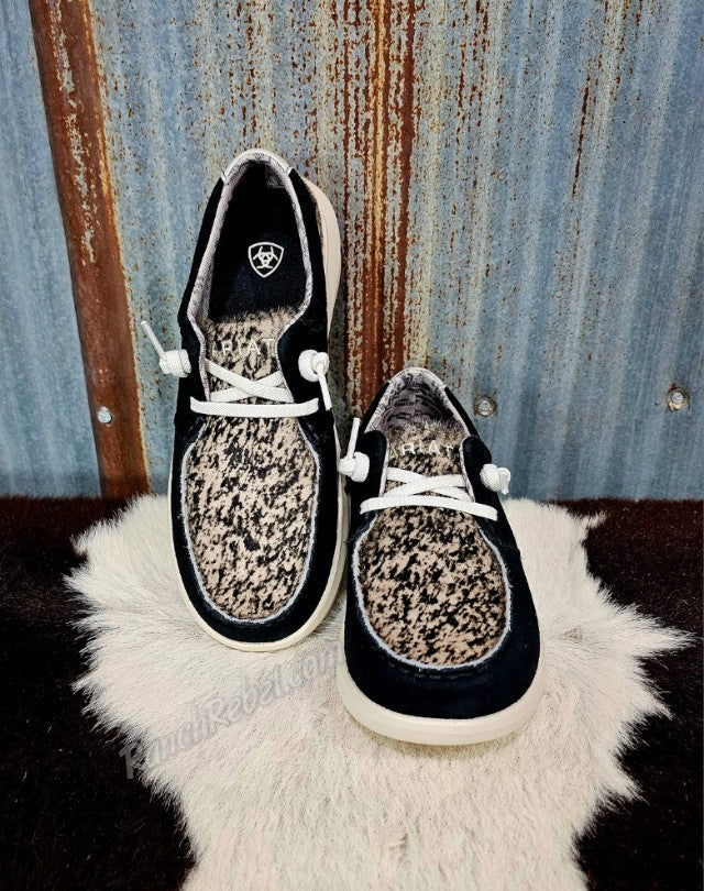 Ariat Hilo Black Suede Brindle #6520