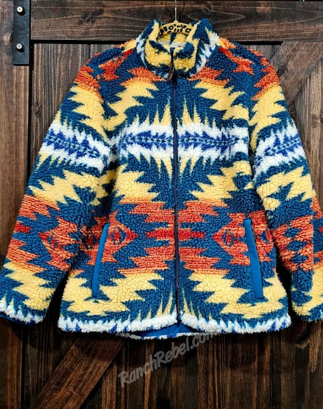 Ariat x Pendleton Sherpa Jacket Large #T6550